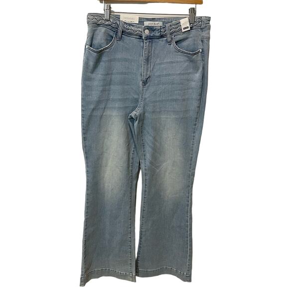 Judy Blue Light Blue Flare Jeans - Picture 1 of 15